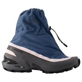 Maison Martin Margiela-Cross Mid MM6/Salomon Sneakers - MM6 Maison Margiela - Canvas - Blue-Blue