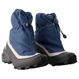 Maison Martin Margiela-Cross Mid MM6/Salomon Sneakers - MM6 Maison Margiela - Canvas - Blue-Blue
