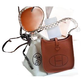 Hermès Evelyne 16 Mini Amazone Rame Pelle Rame