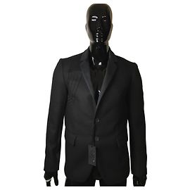 Dirk Bikkenbergs Giacca Dirk Bikkembergs in lana e cashmere Nero