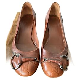 Gucci-Zapatillas de ballet-Castaño