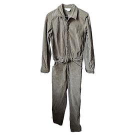Ba&Sh Bash corduroy jumpsuit Khaki Dark green