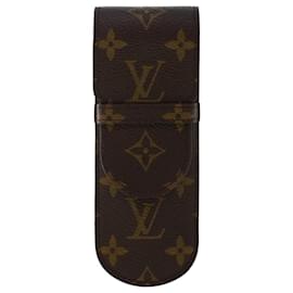 Louis Vuitton-LOUIS VUITTON Monogram Etui Stilo Pen Case M62990 LV Auth yk8053-Monogram