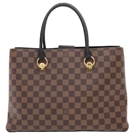 Louis Vuitton-LOUIS VUITTON Damier Ebene Riverside Handtasche 2Weg N40050 LV Auth 49497BEIM-Andere