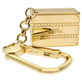 Louis Vuitton-LOUIS VUITTON Porte Cles Trunk Key Holder Gold Tone M66458 LV Auth 49926-Other