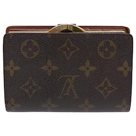 Louis Vuitton-LOUIS VUITTON Monogram Portefeuille viennois Bifold Wallet M61674 auth 50279-Monogram