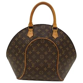 Louis Vuitton-LOUIS VUITTON Monogram Ellipse MM Hand Bag M51126 LV Auth 49978-Monogram