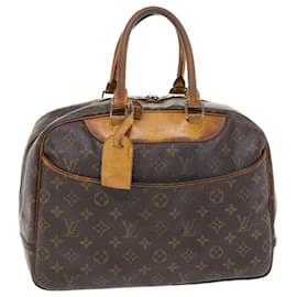 Louis Vuitton-LOUIS VUITTON Monogram Deauville Hand Bag M47270 LV Auth 49866-Monogram