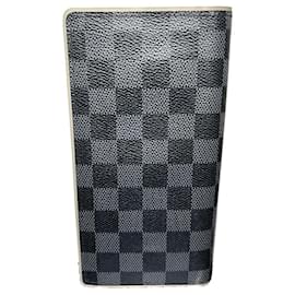 Louis Vuitton-Louis Vuitton Portefeuille Brazza-Grey