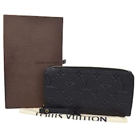 Louis Vuitton-Louis Vuitton Portefeuille zippy-Preto