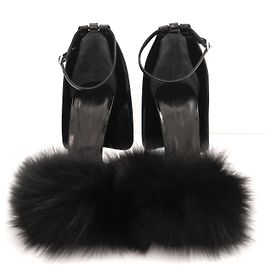 Alexander Wang AW11 Sandali con tacco Simona Fox Nero