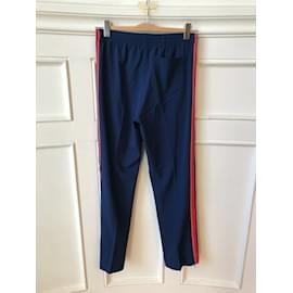 Autre Marque-NON SIGNE / UNSIGNED  Trousers T.International S Synthetic-Blue