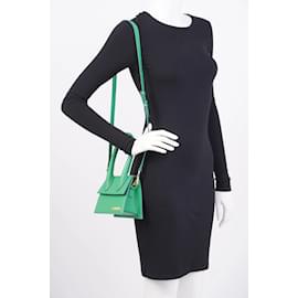 Jacquemus-Jacquemus Le Chiquito Moyen Green Leather OS-Green