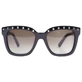 VALENTINO V6600S Occhiali da sole in acetato nero 130 Nero