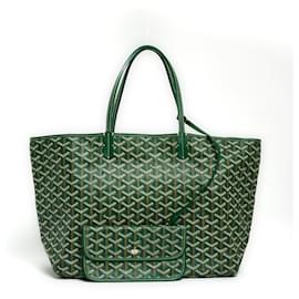 Unused-Authtic Goyard Saigon Shoulderbag VTG Green Handbag