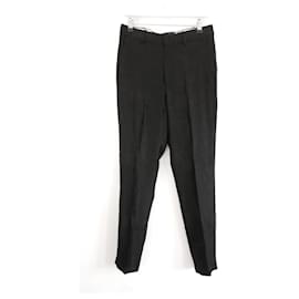 Isabel Marant-Isabel Marant honeycomb jacquard trousers-Black