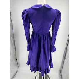Autre Marque-BATSHEVA Vestidos T.US 2 Algodón-Púrpura