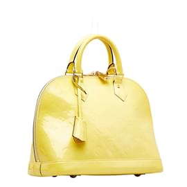 Louis Vuitton-Monogram Vernis Alma PM M90101-Yellow