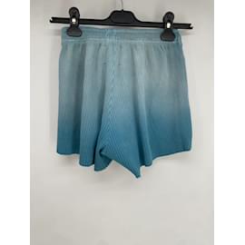 Autre Marque-MADHAPPY Shorts T.Internationale XS-Baumwolle-Blau