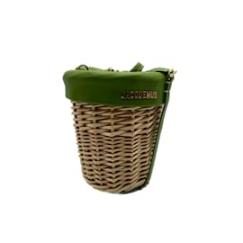 Jacquemus-JACQUEMUS  Handbags T.  Wicker-Green