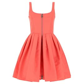 Robe Alexander McQueen Corail en Polyester Corail