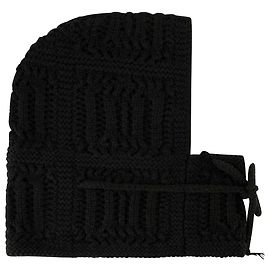 Gorro Stitch Hood - Lemaire - Lã - Preto Preto