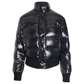 Givenchy-Givenchy Shiny Puffer Jacket in Black Polyamide-Black