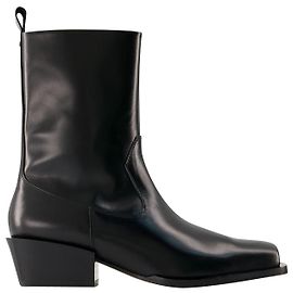 Bill Ankle Boots - Aeyde - Leather - Black Black