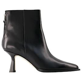 Aeyde-Kala Ankle Boots - Aeyde - Leather - Black-Black