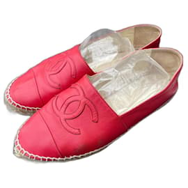 Chanel Espadrilles Rot