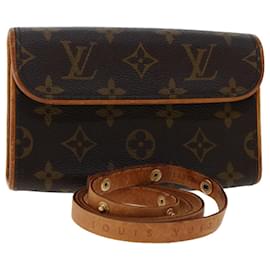 Louis Vuitton-LOUIS VUITTON Monogram Pochette Florentine Waist bag M51855 LV Auth rd5670-Monogram