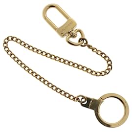Louis Vuitton-LOUIS VUITTON Chainne Anneau Cles Key Ring Gold Tone M58021 LV Auth th3876-Other