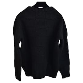 Louis Vuitton Crewneck Black Deerskin ref.660901 - Joli Closet