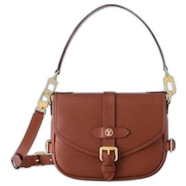Louis Vuitton Saumur BB Cuir Epi Marron Marron