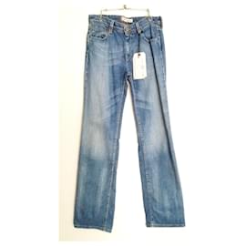 Levi's-Jeans 627 corte reto-Azul
