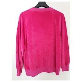 Yves Saint Laurent-Knitwear-Fuschia