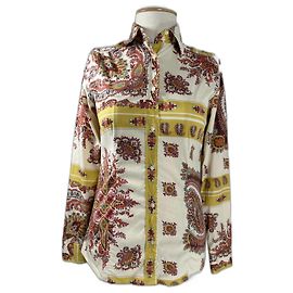 Camisa Etro de algodão Multicor
