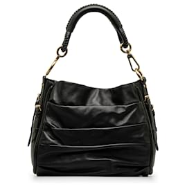Dior-Dior Black Libertine Hobo Bag-Black