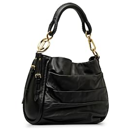 Dior-Dior Black Libertine Hobo Bag-Black