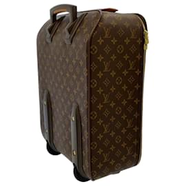 Louis Vuitton-Louis Vuitton Brown Monogram Pegase 45-Brown