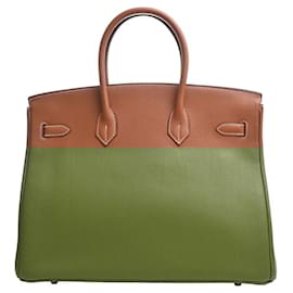 Hermès-HERMES BIRKIN 35-Brown