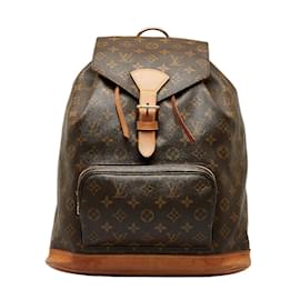 Louis Vuitton Silver Vernis Murray Backpack Brown Silvery Light