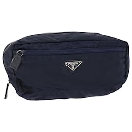 Prada-PRADA Marsupio Nylon Navy Auth 49996-Blu navy