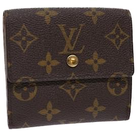 Louis Vuitton-LOUIS VUITTON Monogram Porte Monnaie Bier Cartes Crdit Wallet M61652 auth 49954-Monogram