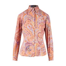 Camicia Etro con stampa Paisley Multicolore
