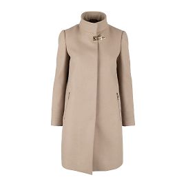 Fay Wool Coat Beige