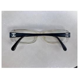 Chanel-Óculos de sol-Preto,Outro