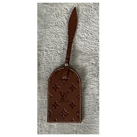 Louis Vuitton LV Shadow Dragonne Key Holder and Bag Charm Blue Metal & Leather
