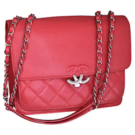 Chanel-W/Dustbag-Rouge