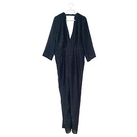 Autre Marque Bec & Bridge Jumpsuit Black Viscose Black
